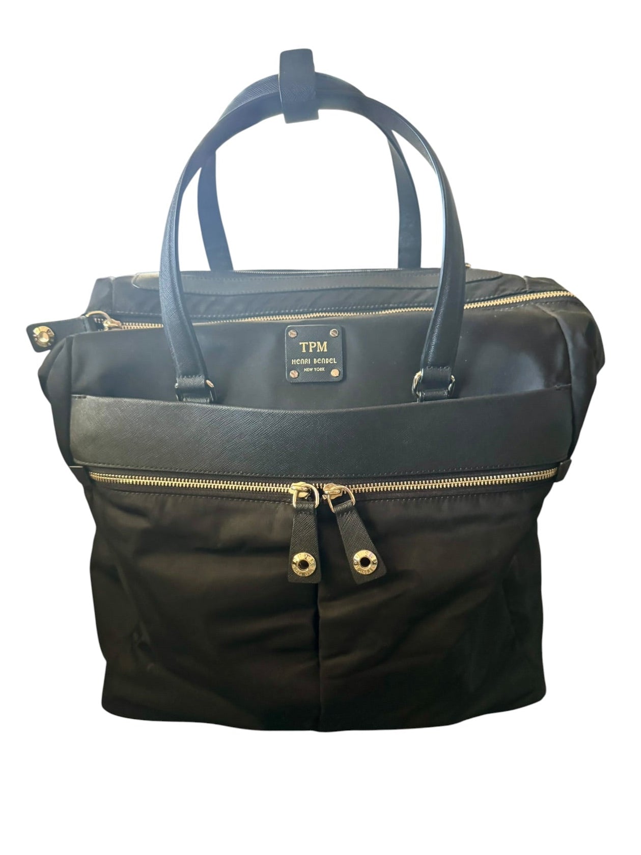 Henri Bendel Black Weekend Carry On Bag Wheeled Luggage