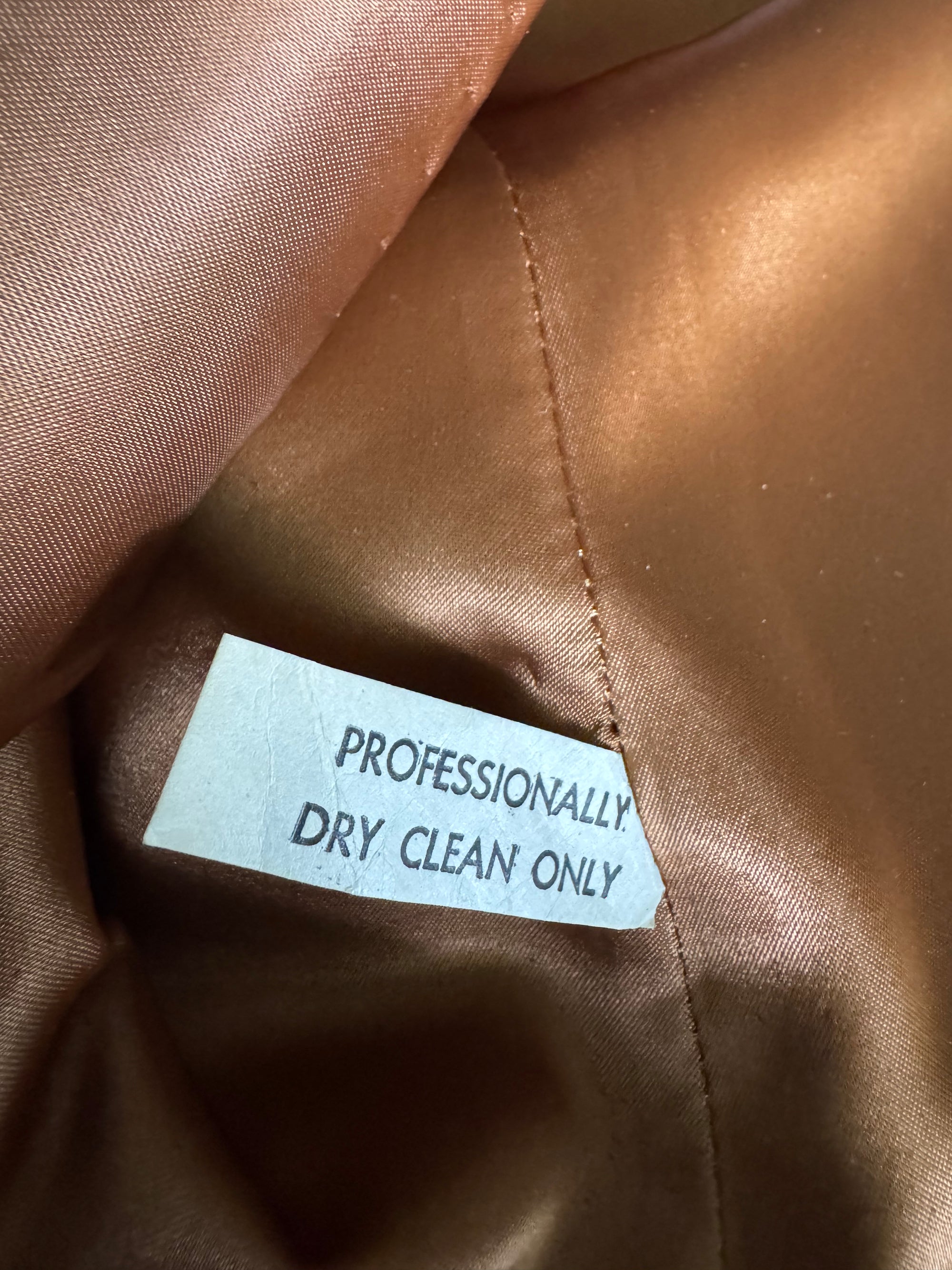 60s Camel Hair Wool Blend Cape Coat