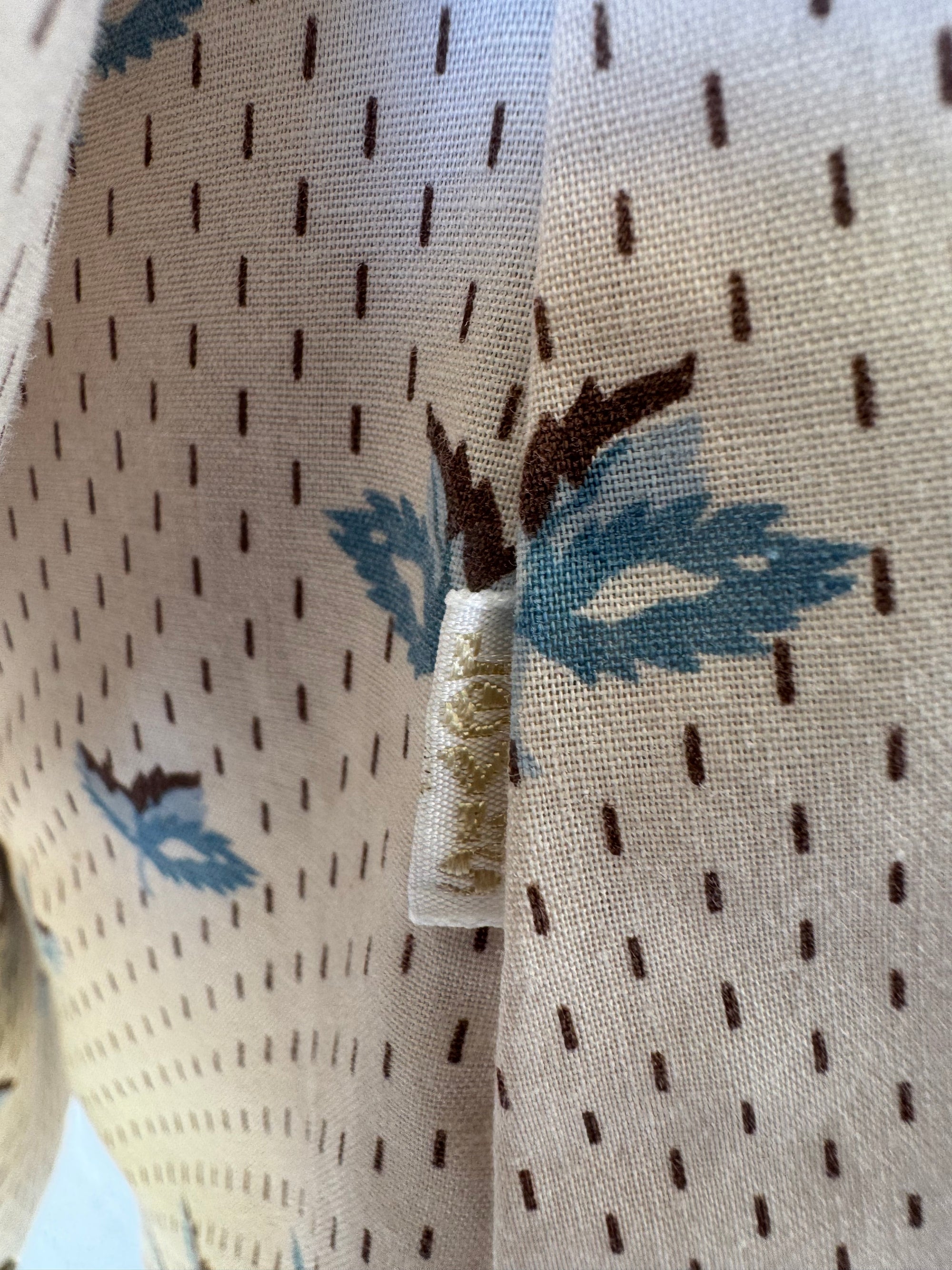 80s Levis Leaf Print Pearl Snap Western Shirt