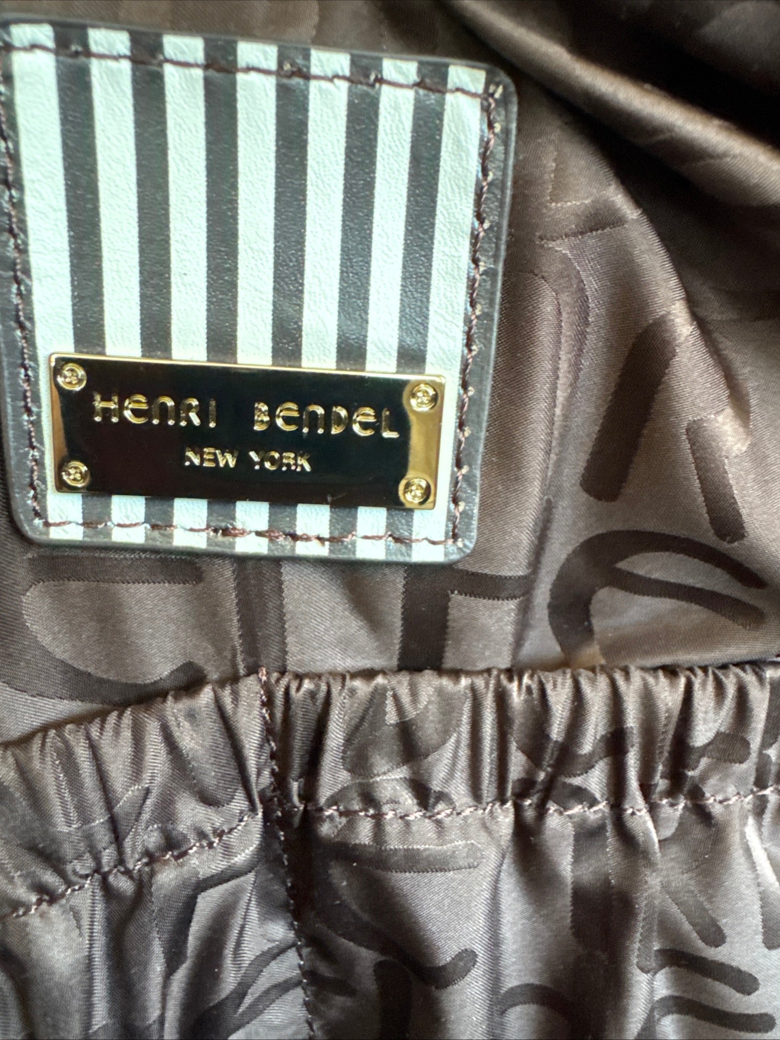 Henri Bendel Black Weekend Carry On Bag Wheeled Luggage