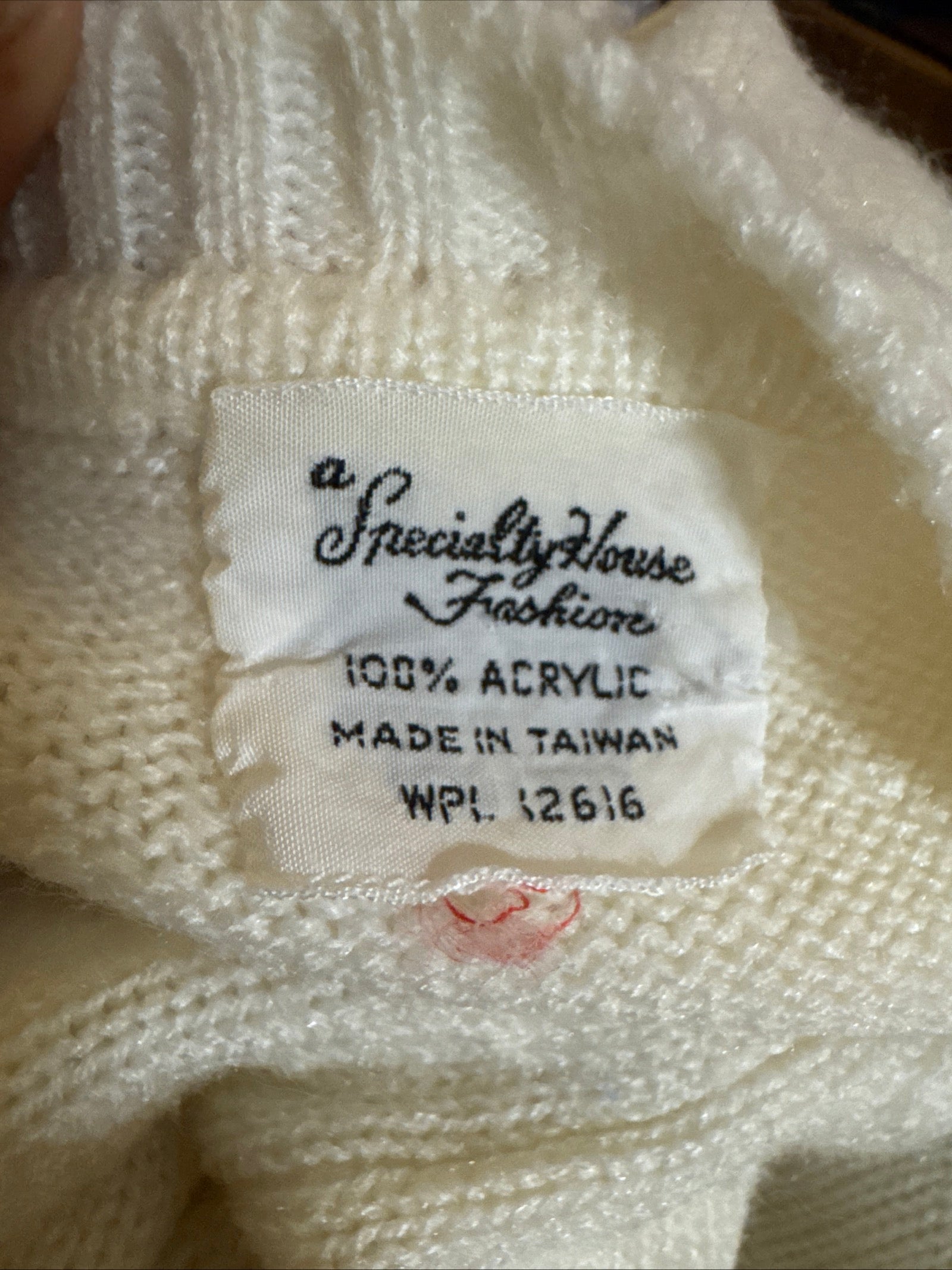 60s Specialty House Floral Embroidered Cardigan